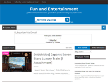Tablet Screenshot of fun.putidea.info